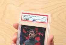 Emilia Clarke Superfractor, signed in her name, commander of the Crimson Dawn, breaker of Galactic chains, queen of Sunday night screentime.