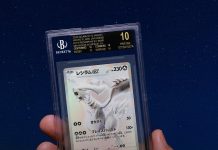 The first Beckett Black Label Pokémon card ever launched into space is officially up for auction 🚀 Now available through @HeritageAuction from November 12–19, with proceeds benefiting @TheToyFndn and its mission to bring play to kids in need. Bid now: