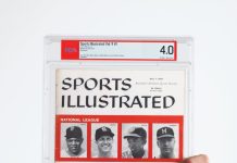 Musial, Mays, Mantle, Banks: The faces that define vintage baseball are collected on this All-Star Game cover of Sports Illustrated—a mid-century midsummer classic. pic.