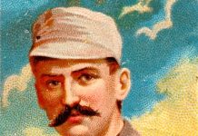 𝙅𝙐𝙎𝙏 𝙂𝙍𝘼𝘿𝙀𝘿 🕯️ Michael “King” Kelly, the catching pioneer with a gem of a mustache. True to the card’s 1888 artwork, King Kelly’s colorful persona made him a standout of the early era; charismatic, flamboyant, occasionally tipsy on the job. An innovator of the game… pic.