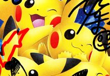 Pile on Pikazard! Designed and signed by Kagemaru Himeno, this PSA 10 originates from the Japanese PokéKyun Collection with Pikachu sketched in costume under the heap. Himeno has contributed amazing card art dating back to Pokémon’s 1999 Jungle set. Who’s her biggest fan? pic.