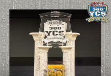 On Feb. 14-15, the 300th YCS will be held concurrently in Richmond, VA, USA, Guadalajara, Mexico, and Dortmund Germany. Who will take home the trophy and the Anotherverse Stratios prize card in each region? ๐ #YuGiOhTCG โน๏ธ: