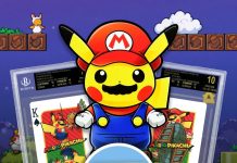 Released in Japan on October 29, 2016, this Mario Pikachu playing card deck was part of Pokémon Center’s nationwide crossover with Nintendo. Unlike most Mario Pikachu releases, this set features a full 52-card poker deck plus jokers, blending Pokémon and Mario in a functional, collectible format.