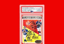 The latest PSA Vault Spotlight Auction closes Saturday with a livestream event featuring Sports Card Nonsense, eBay Live, and special guests. Vintage greats, iconic Brady, Gretzky, and Jordan rookies, rare modern parallels, and pedigree pieces from title-winning QBs are all live… pic.