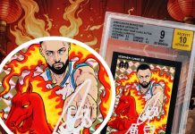 Beckett had the opportunity to grade the first Stephen Curry Chinese Kanji autograph card, released by Canvas Marketing to commemorate the Year of the Fire Horse. This marks the first time Curry has signed in Chinese Kanji, a notable moment that connects his global legacy with the significance of Lunar New Year and the symbolism of the Fire Horse.
