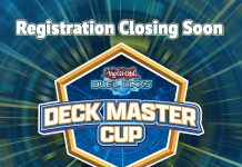 RT by @YuGiOh_TCG: There are still registration spots open for the #YuGiOhDUELLINKS Deck Master Cup tournaments this week! Don’t wait until the last minute to register! pic.