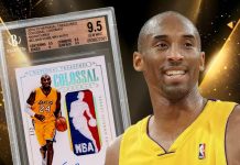 π¨Record Breaker π¨ This 2014-15 Kobe Bryant National Treasures logoman sold for $1,060,000, a new record for any Kobe logoman card.