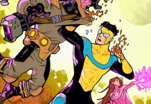 Don’t forget, whether you’re going to C2E2 or won’t make it to the show this year, you can still land an exclusive foil Invincible #1 variant signed by cover artist Enid Balam and illustrator Ryan Ottley. After a quick sellout, the first and only PSA Team Store restock is live… pic.