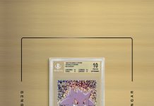 Pop 1 – BGS 10 Topps Pokémon Sparkle-Chrome #94 Gengar 😈