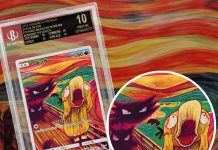 🚨 Record Breaker 🚨 This pop 4 #BGSBlackLabel 2018 Scream Psyduck promo just sold for $78,000 🤯 The 2018 Pokémon Japanese SM Promo Scream Psyduck was released in Japan during the Munch: A Retrospective exhibition and through Pokémon Center promotions associated with the event. The card reimagines Psyduck in the style of Edvard Munch’s renowned painting The Scream.