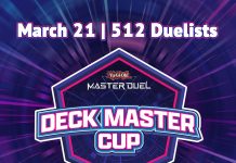 RT by @YuGiOh_TCG: Registration for the March 21 #YuGiOhMASTERDUEL Deck Master Cup is now open. Register now in our Discord to secure your spot! Les inscriptions pour la Deck Master Cup du 21 mars dans #YuGiOhMASTERDUEL sont maintenant ouvertes. Inscrivez-vous dès… pic.