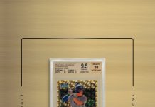 This BGS 9.5 Aaron Judge Superfractor Auto just sold for $5.2 million, setting a new record for any Judge card.