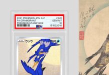 This Stamp Box submission was centuries in the making! Styled after works of Japanese ukiyo-e masters, these promo cards are two of many to merge the worlds of Pokémon and fine art. Which ones have you curated? pic.