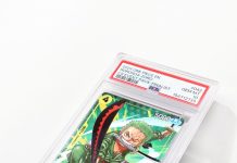 Zoro showed up with knives out! โ๏ธ Happy to report that no graders were harmed in the authentication of this PSA 10, Pop 17 Championship Finalist piece. pic.