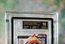 Originally awarded as a top prize in early Bandai tournaments, these cards were never publicly released. This copy just sold for $300,000, a major milestone sale for the One Piece TCG market.