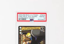 Early ONE PIECE reveals continue with this trophy from the 𝙎𝙝𝙤𝙣𝙚𝙣 𝙅𝙪𝙢𝙥 era. 🏆 This Tournament Winner card was awarded during organized play events held in 2005, hence the silver foil stamp with the Jolly Roger symbol. pic.