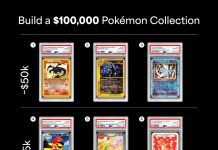 Based on recent sales and values, which cards are you picking to build a $100,000 PokΓ©mon collection? pic.