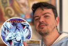 Released in Battles of Legend: Glorious Gallery earlier this month, this full-art Dragon Master Magia could only be pulled from booster packs. The set introduced an extended-art version of Magia in both Ultra Rare and Starlight Rare, with the Starlight quickly becoming one of the hobbyβs premier modern chase cards. Todayβs copy earned a BGS Pristine 10 and currently stands alone as the only example at this grade.