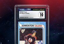 This amazing one-of-a-kind 1979 Topps Wayne Gretzky Rookie Card, signed by The Great One will be on display at our @FanaticsFest booth in NYC this month (Booth 137) ‼️ This is the only known card like this in existence – a Gem Mint 10 with a 10 Auto. The chance to view it in-person may never come again 🤯