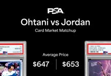 Clash of the 𝙏𝙄𝙏𝘼𝙉𝙎 ⚡ Between average price and sheer sales volume, Ohtani’s card market occupied rare air in June. How soon will he match Jordan’s five regular-season MVP awards?