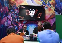 Ready to prove your Dueling skills at #SDCC2026? Bring your own Advanced and/or Genesys Decks and Duel the Master! Defeat all 4 Master Duelists to earn a special prize. Visit KONAMI Booth #3713 to take on the challenge!