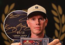 LeBron James has signed countless trading cards over the years, but inscription autos remain some of the most sought-after. This 2008-09 Upper Deck Black Inscriptions features his iconic βKing Jamesβ inscription, one of the hobbyβs most recognizable nicknames. Itβs also serial numbered 6/10, the same number LeBron later wore during his championship run with the Miami Heat and while representing Team USA.
