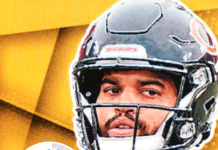 Is Caleb Williams the best-looking Bears quarterback of all time? We asked fans at The National if they agree with his bold inscription on a Topps Chrome rookie card. Challenge flags were thrown.