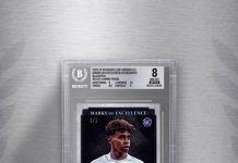 2023โ24 Stadium Club Chrome Lamine Yamal Champions League Marks of Excellence 1/1 ๐