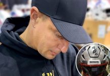 In partnership with CSA, Beckett witnessed a private signing with NFL legend Rob Gronkowski. Each signed item receives a Beckett Witnessed sticker, documenting that the autograph was witnessed in person by a Beckett representative.