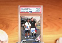 π
πππ πππΌπΏππΏ π βThe Kings of NY.β One collector came for the kings and did not miss, pulling a bold inscription on this Topps Now crossover signed by Jalen Brunson and Aaron Judge. The hobby, a game of thrones. π π