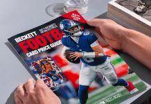 The 2026 Beckett Football Card Price Guide is here. 🏈 Updated values, complete checklists and 75,000+ cards to help you collect with confidence. Secure your copy: