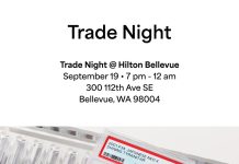 Join us at both Collector’s Corner NW locations this weekend to celebrate the release of Pokémon TCG: 30th Celebration. We’ll be accepting submissions, hosting a trade night at Hilton Bellevue, and handing out huge giveaways. Come in, get a free raffle ticket.